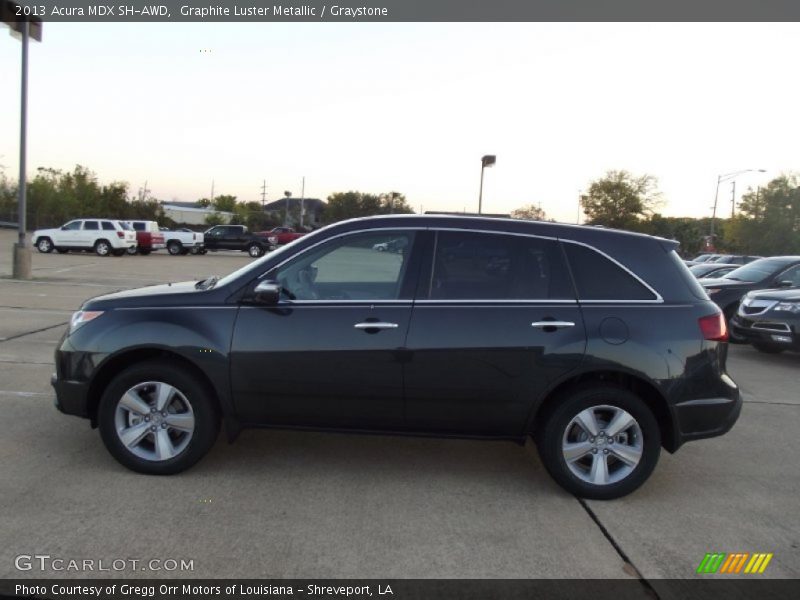 Graphite Luster Metallic / Graystone 2013 Acura MDX SH-AWD