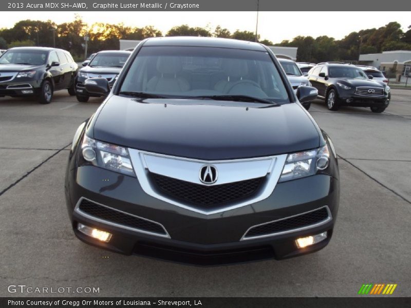 Graphite Luster Metallic / Graystone 2013 Acura MDX SH-AWD