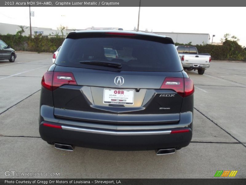 Graphite Luster Metallic / Graystone 2013 Acura MDX SH-AWD