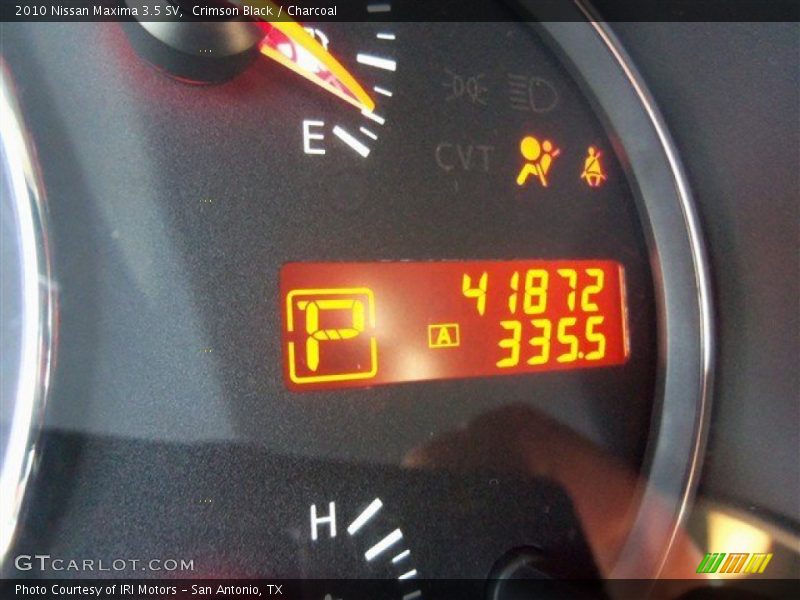 Crimson Black / Charcoal 2010 Nissan Maxima 3.5 SV