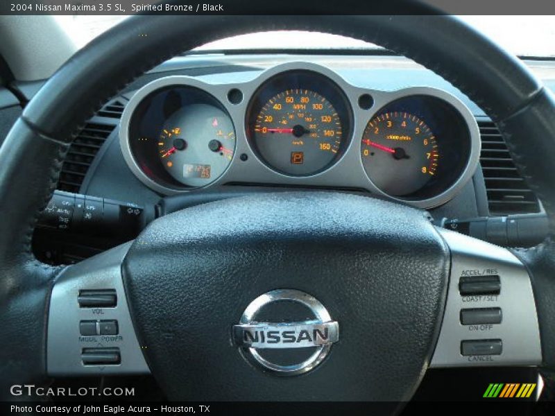 Spirited Bronze / Black 2004 Nissan Maxima 3.5 SL
