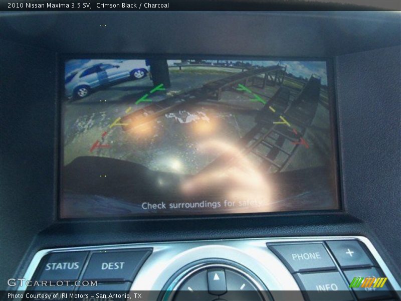 Crimson Black / Charcoal 2010 Nissan Maxima 3.5 SV