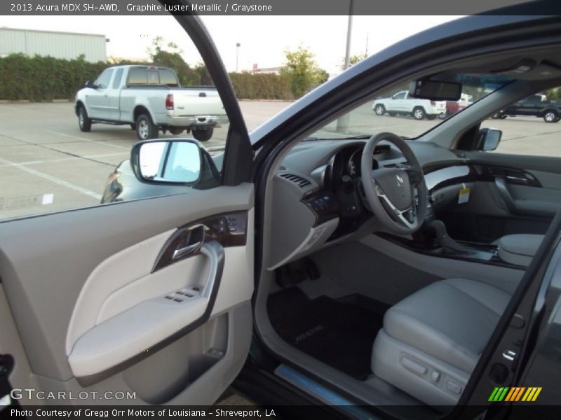 Graphite Luster Metallic / Graystone 2013 Acura MDX SH-AWD