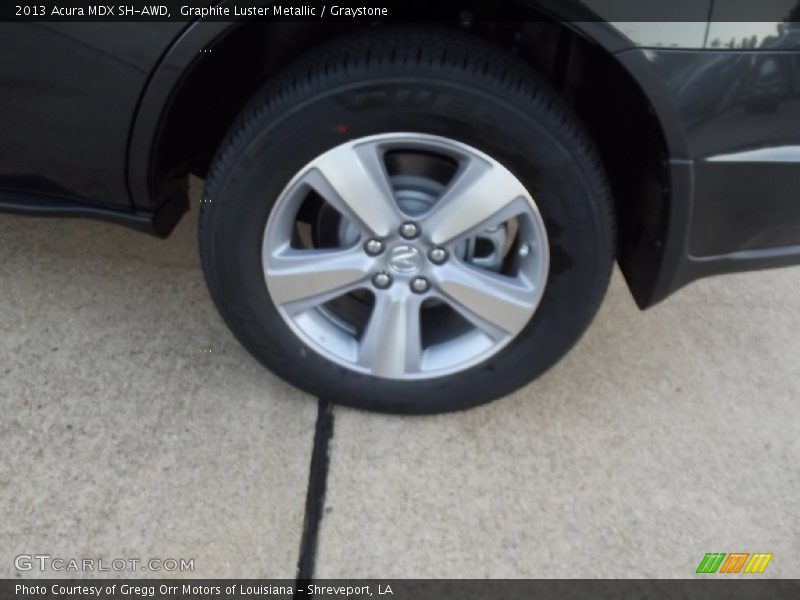 Graphite Luster Metallic / Graystone 2013 Acura MDX SH-AWD
