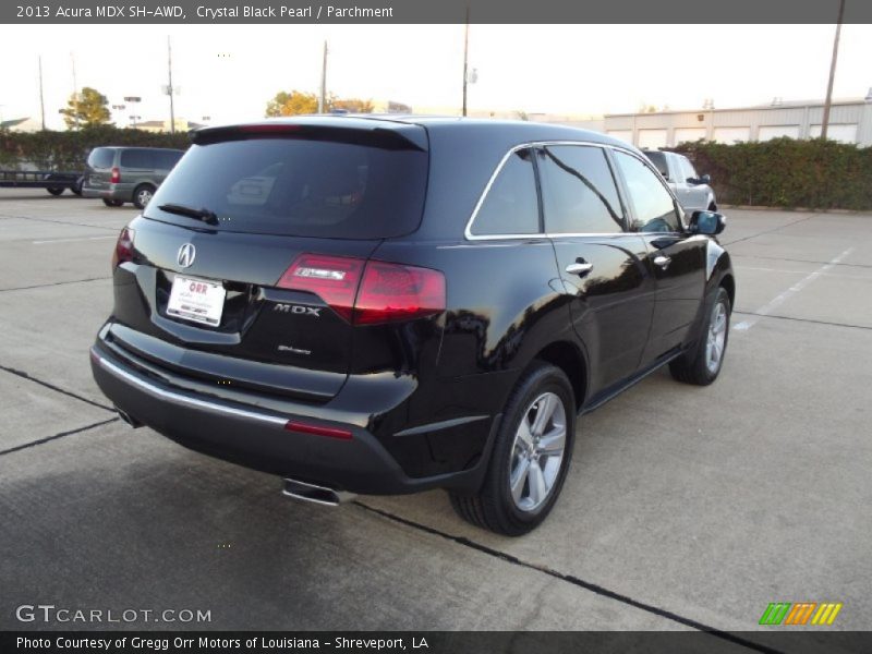 Crystal Black Pearl / Parchment 2013 Acura MDX SH-AWD