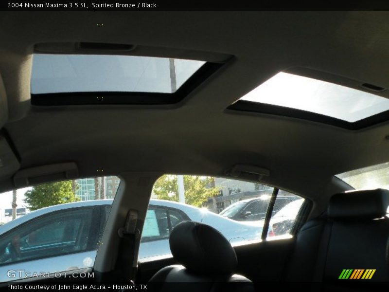 Spirited Bronze / Black 2004 Nissan Maxima 3.5 SL