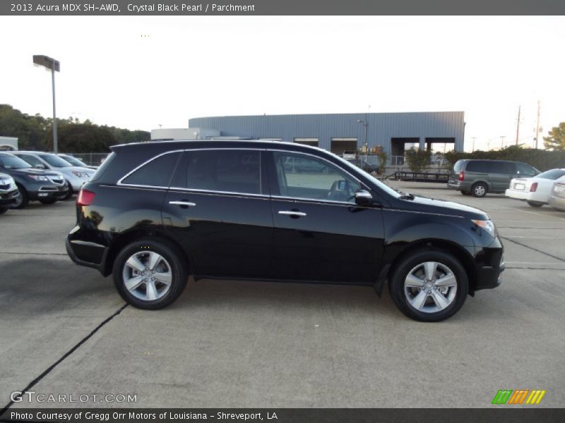 Crystal Black Pearl / Parchment 2013 Acura MDX SH-AWD