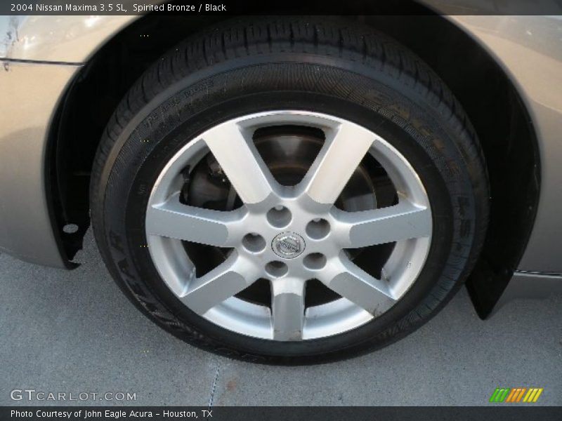 Spirited Bronze / Black 2004 Nissan Maxima 3.5 SL