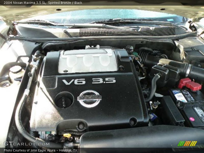 Spirited Bronze / Black 2004 Nissan Maxima 3.5 SL