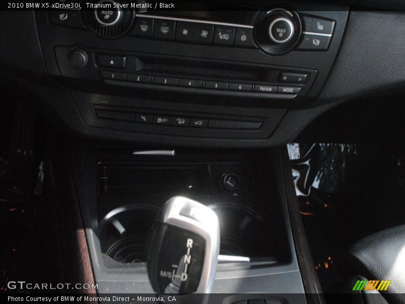 Titanium Silver Metallic / Black 2010 BMW X5 xDrive30i