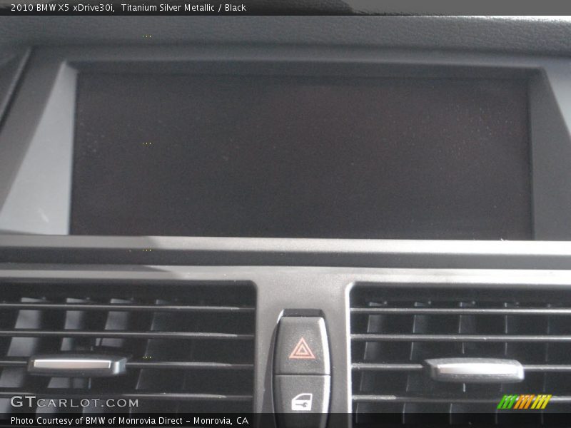 Titanium Silver Metallic / Black 2010 BMW X5 xDrive30i