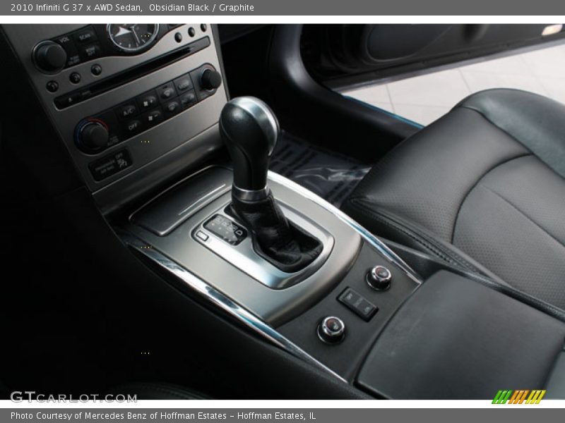  2010 G 37 x AWD Sedan 7 Speed ASC Automatic Shifter