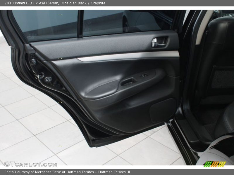 Obsidian Black / Graphite 2010 Infiniti G 37 x AWD Sedan