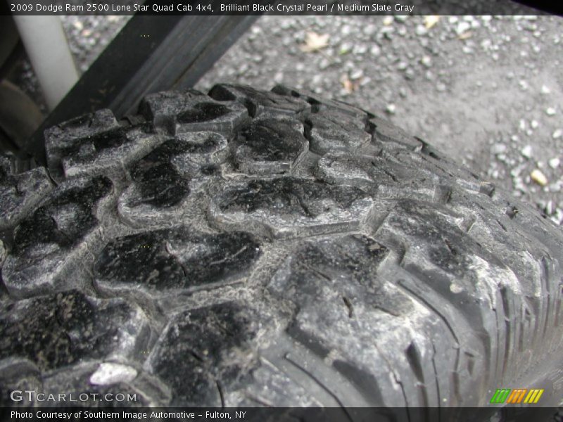 Brilliant Black Crystal Pearl / Medium Slate Gray 2009 Dodge Ram 2500 Lone Star Quad Cab 4x4