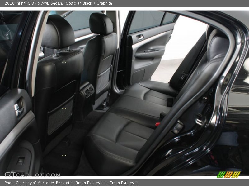Obsidian Black / Graphite 2010 Infiniti G 37 x AWD Sedan
