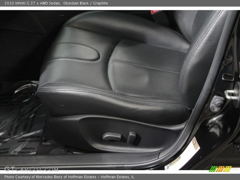 Obsidian Black / Graphite 2010 Infiniti G 37 x AWD Sedan