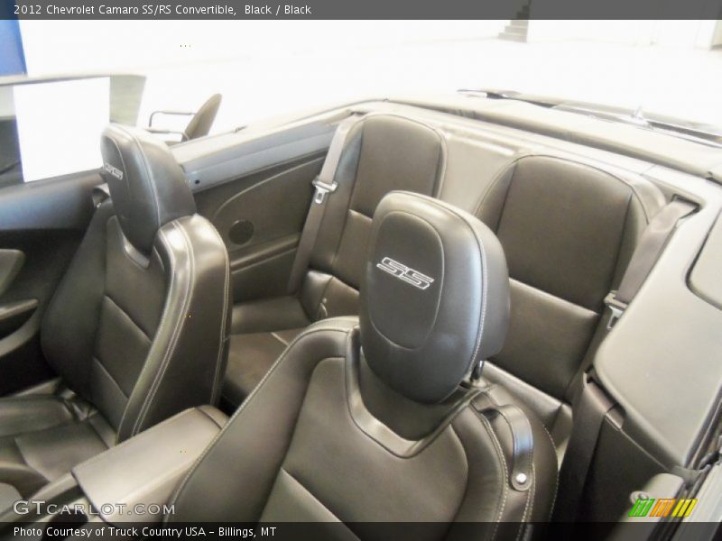 Black / Black 2012 Chevrolet Camaro SS/RS Convertible