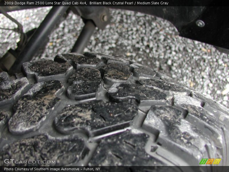 Brilliant Black Crystal Pearl / Medium Slate Gray 2009 Dodge Ram 2500 Lone Star Quad Cab 4x4