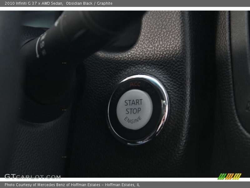 Obsidian Black / Graphite 2010 Infiniti G 37 x AWD Sedan