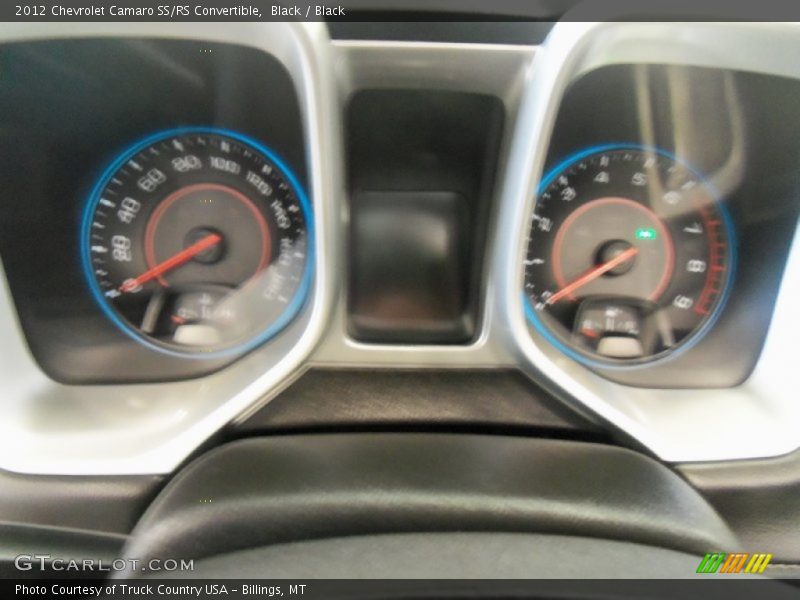 Black / Black 2012 Chevrolet Camaro SS/RS Convertible