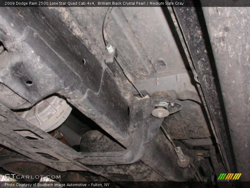 Brilliant Black Crystal Pearl / Medium Slate Gray 2009 Dodge Ram 2500 Lone Star Quad Cab 4x4