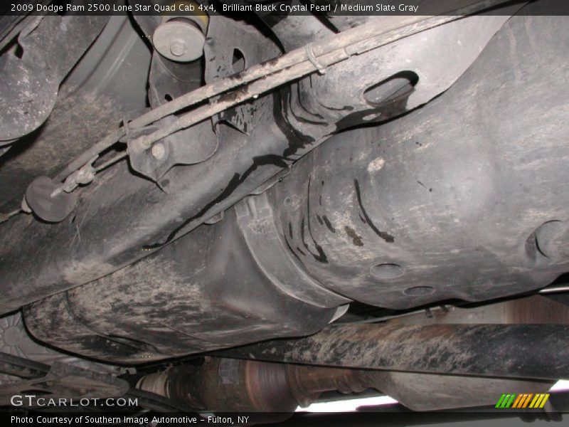 Brilliant Black Crystal Pearl / Medium Slate Gray 2009 Dodge Ram 2500 Lone Star Quad Cab 4x4