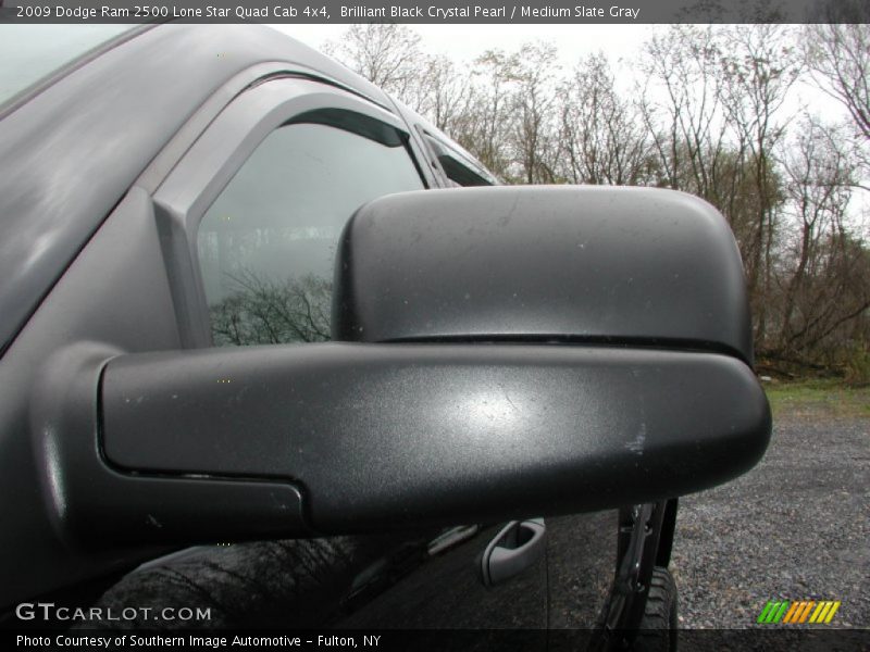Brilliant Black Crystal Pearl / Medium Slate Gray 2009 Dodge Ram 2500 Lone Star Quad Cab 4x4