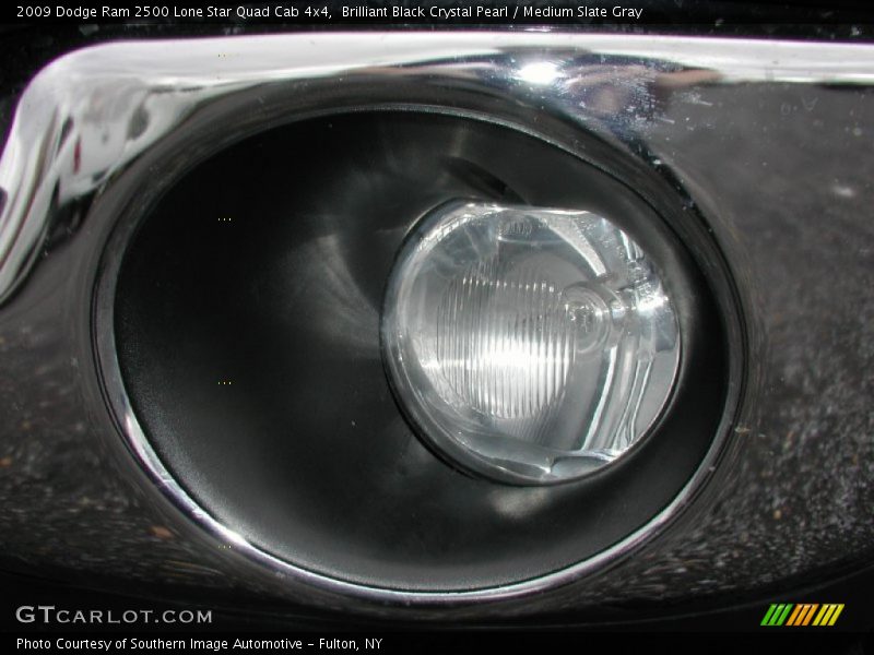 Brilliant Black Crystal Pearl / Medium Slate Gray 2009 Dodge Ram 2500 Lone Star Quad Cab 4x4