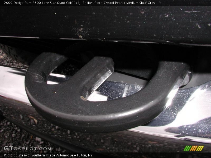 Brilliant Black Crystal Pearl / Medium Slate Gray 2009 Dodge Ram 2500 Lone Star Quad Cab 4x4