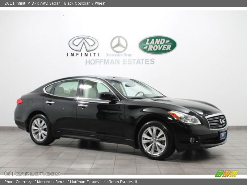Black Obsidian / Wheat 2011 Infiniti M 37x AWD Sedan