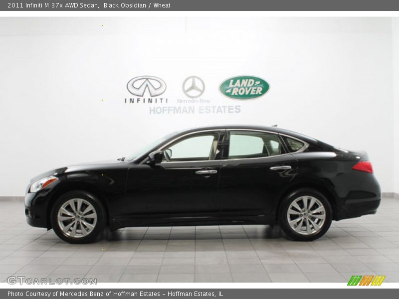 Black Obsidian / Wheat 2011 Infiniti M 37x AWD Sedan