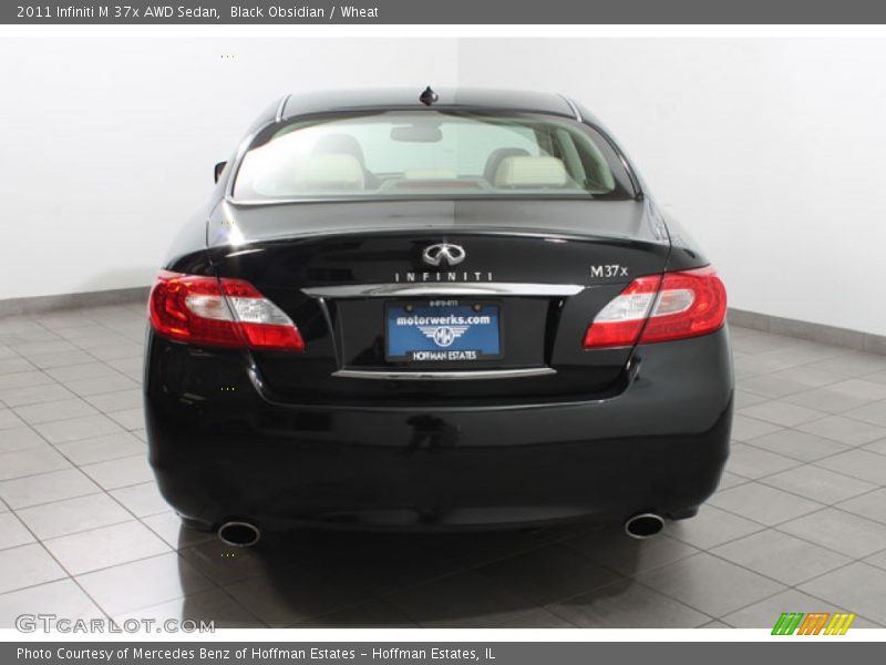 Black Obsidian / Wheat 2011 Infiniti M 37x AWD Sedan