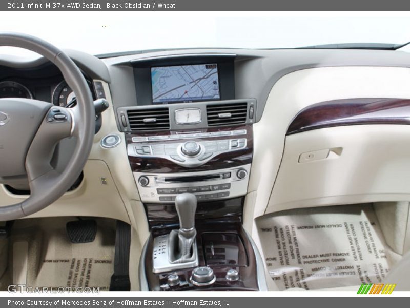 Black Obsidian / Wheat 2011 Infiniti M 37x AWD Sedan