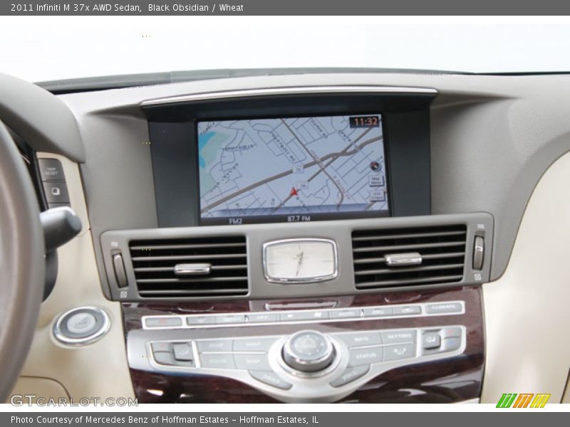 Black Obsidian / Wheat 2011 Infiniti M 37x AWD Sedan