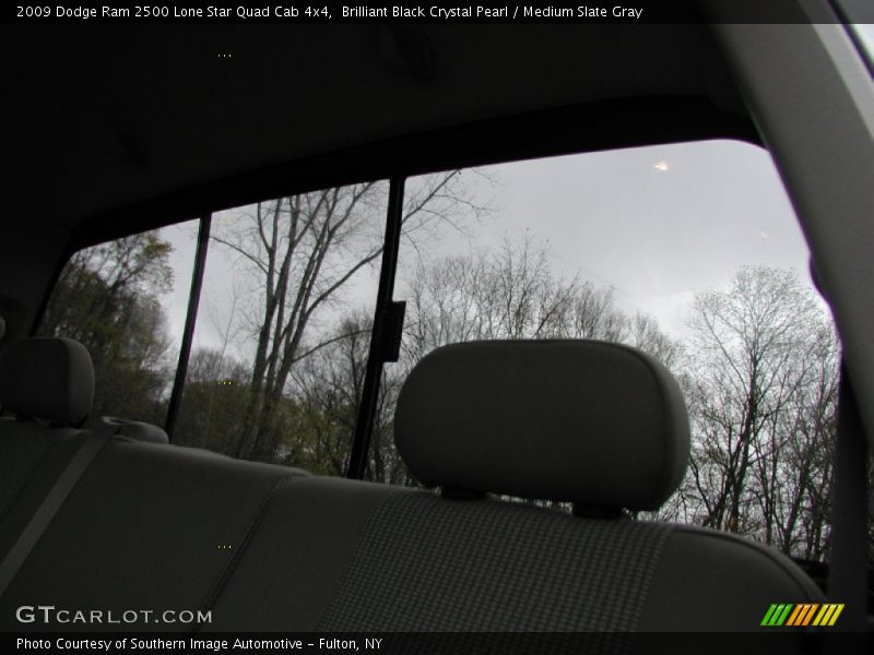 Brilliant Black Crystal Pearl / Medium Slate Gray 2009 Dodge Ram 2500 Lone Star Quad Cab 4x4