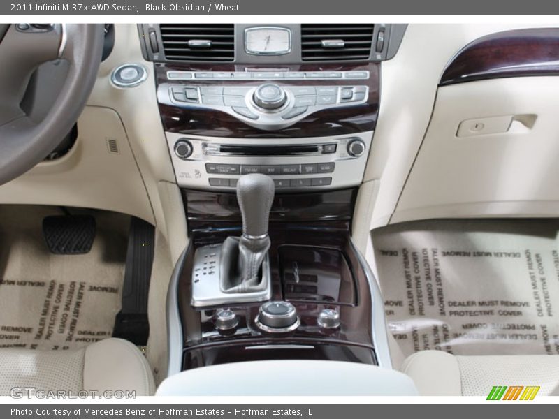 Black Obsidian / Wheat 2011 Infiniti M 37x AWD Sedan
