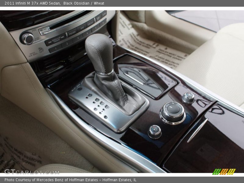 Black Obsidian / Wheat 2011 Infiniti M 37x AWD Sedan