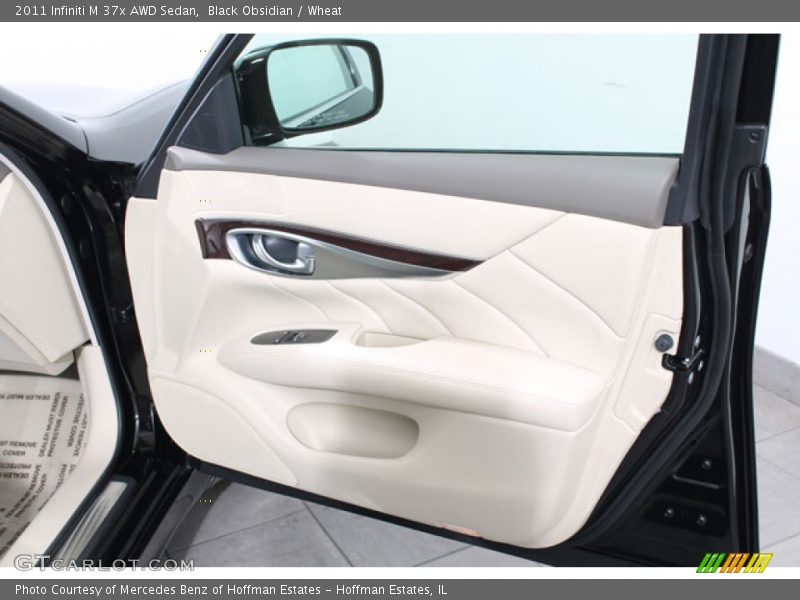 Black Obsidian / Wheat 2011 Infiniti M 37x AWD Sedan