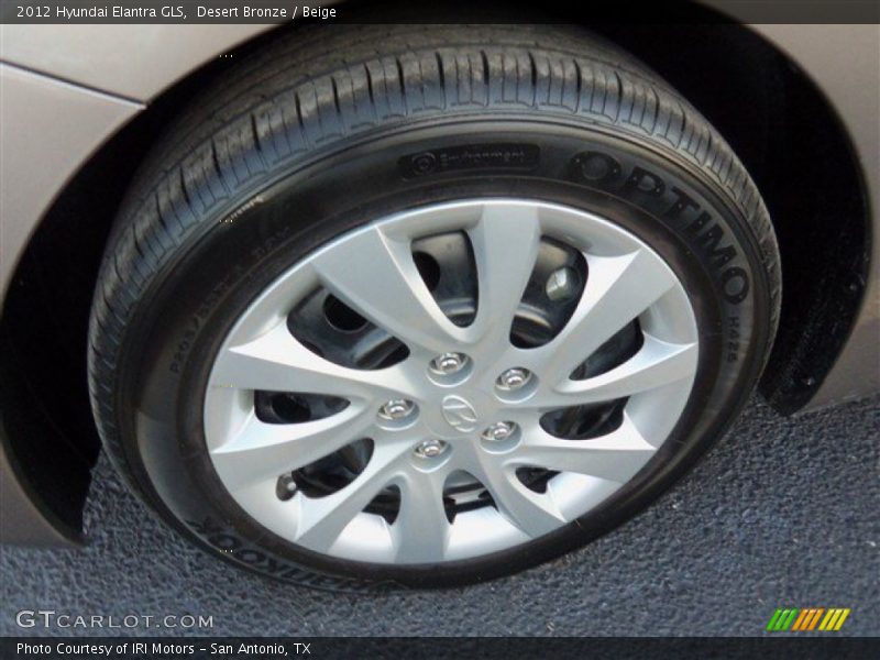 Desert Bronze / Beige 2012 Hyundai Elantra GLS