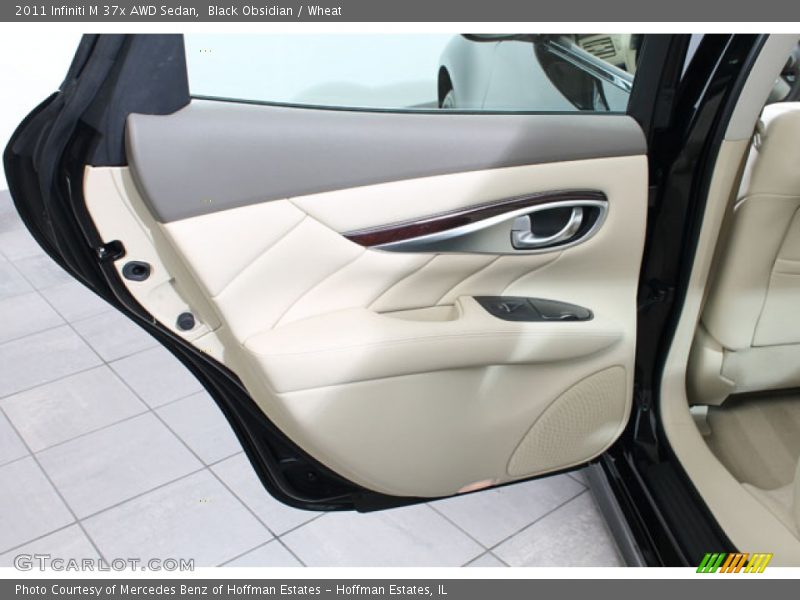 Black Obsidian / Wheat 2011 Infiniti M 37x AWD Sedan