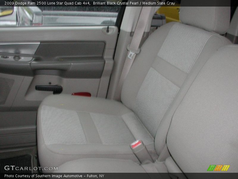 Brilliant Black Crystal Pearl / Medium Slate Gray 2009 Dodge Ram 2500 Lone Star Quad Cab 4x4
