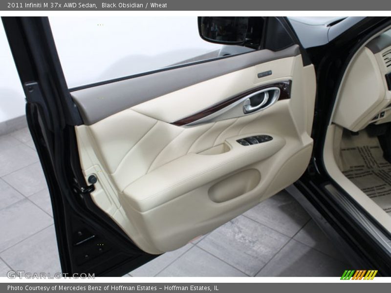 Black Obsidian / Wheat 2011 Infiniti M 37x AWD Sedan