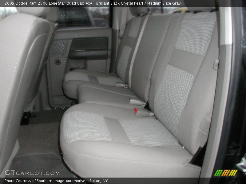 Brilliant Black Crystal Pearl / Medium Slate Gray 2009 Dodge Ram 2500 Lone Star Quad Cab 4x4