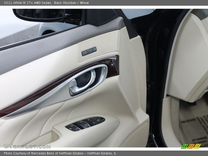 Black Obsidian / Wheat 2011 Infiniti M 37x AWD Sedan