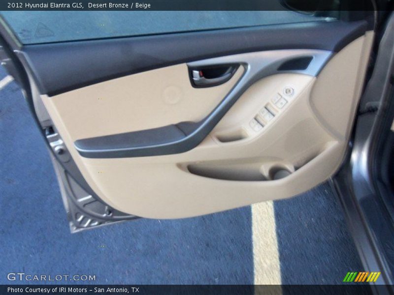 Desert Bronze / Beige 2012 Hyundai Elantra GLS