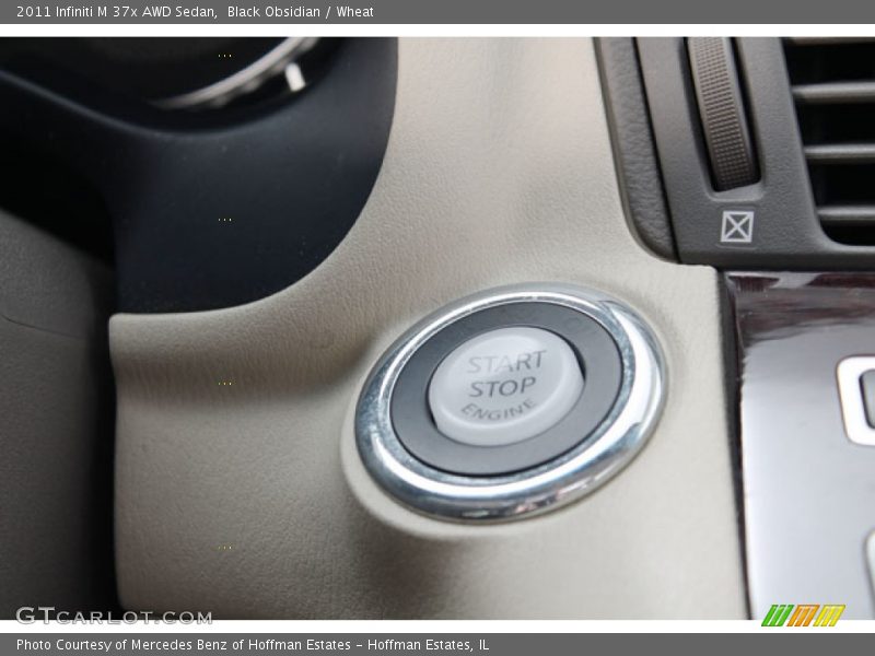 Black Obsidian / Wheat 2011 Infiniti M 37x AWD Sedan
