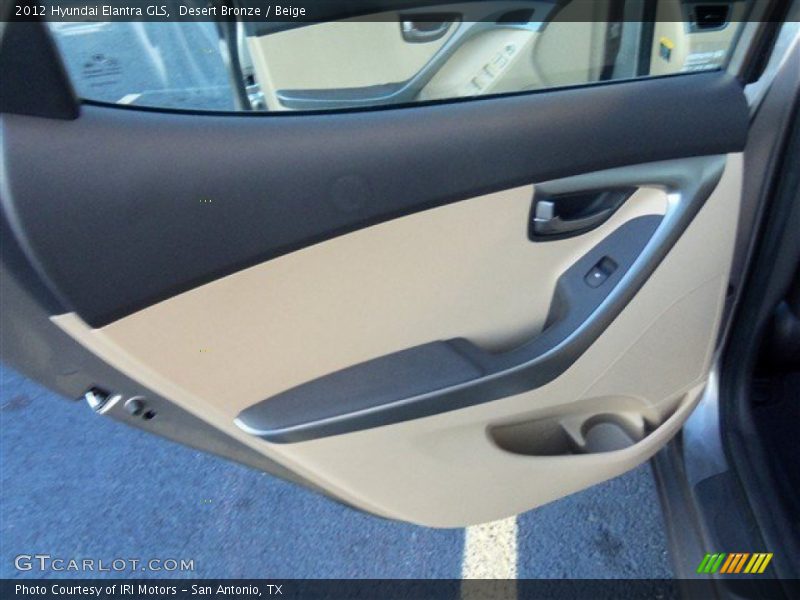 Desert Bronze / Beige 2012 Hyundai Elantra GLS
