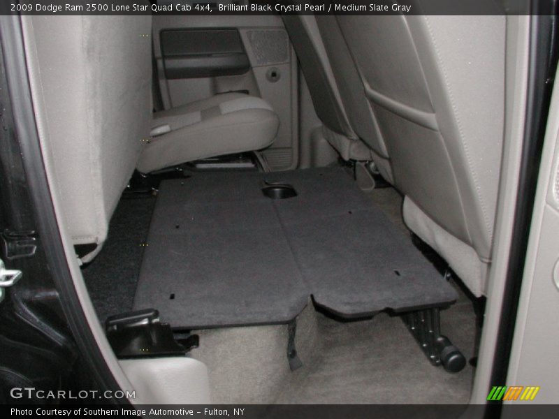 Brilliant Black Crystal Pearl / Medium Slate Gray 2009 Dodge Ram 2500 Lone Star Quad Cab 4x4