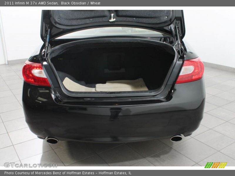 Black Obsidian / Wheat 2011 Infiniti M 37x AWD Sedan