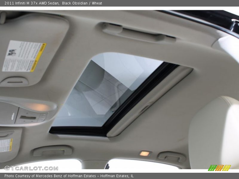 Black Obsidian / Wheat 2011 Infiniti M 37x AWD Sedan